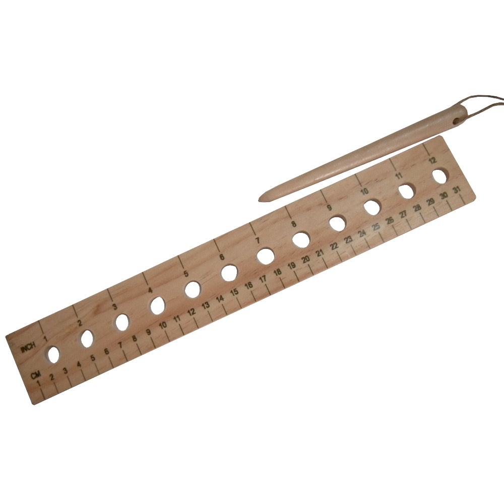 plant liniaal - zaai liniaal pootstokje hout