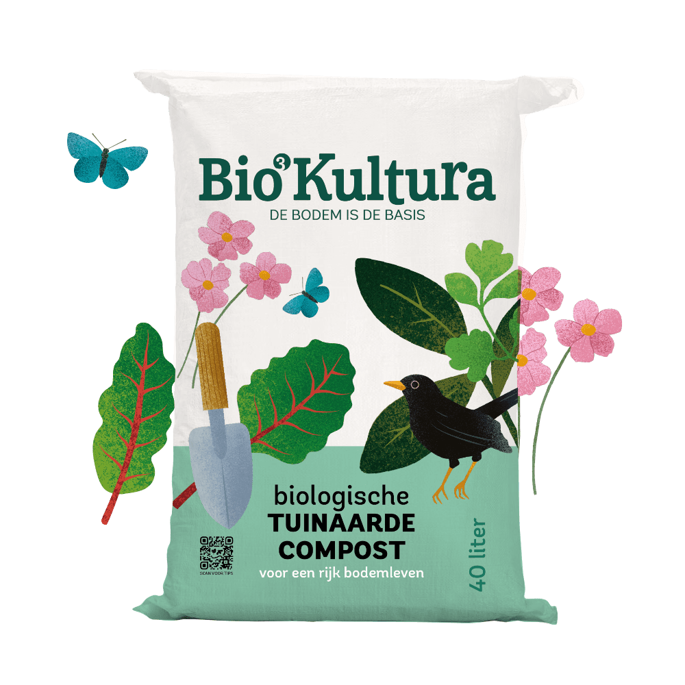 Bio-Kultura biologische tuinaarde compost 40 liter
